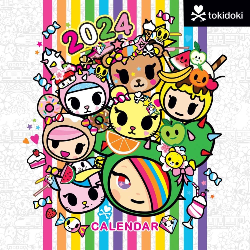 Tokidoki 2024 Wall Calendar