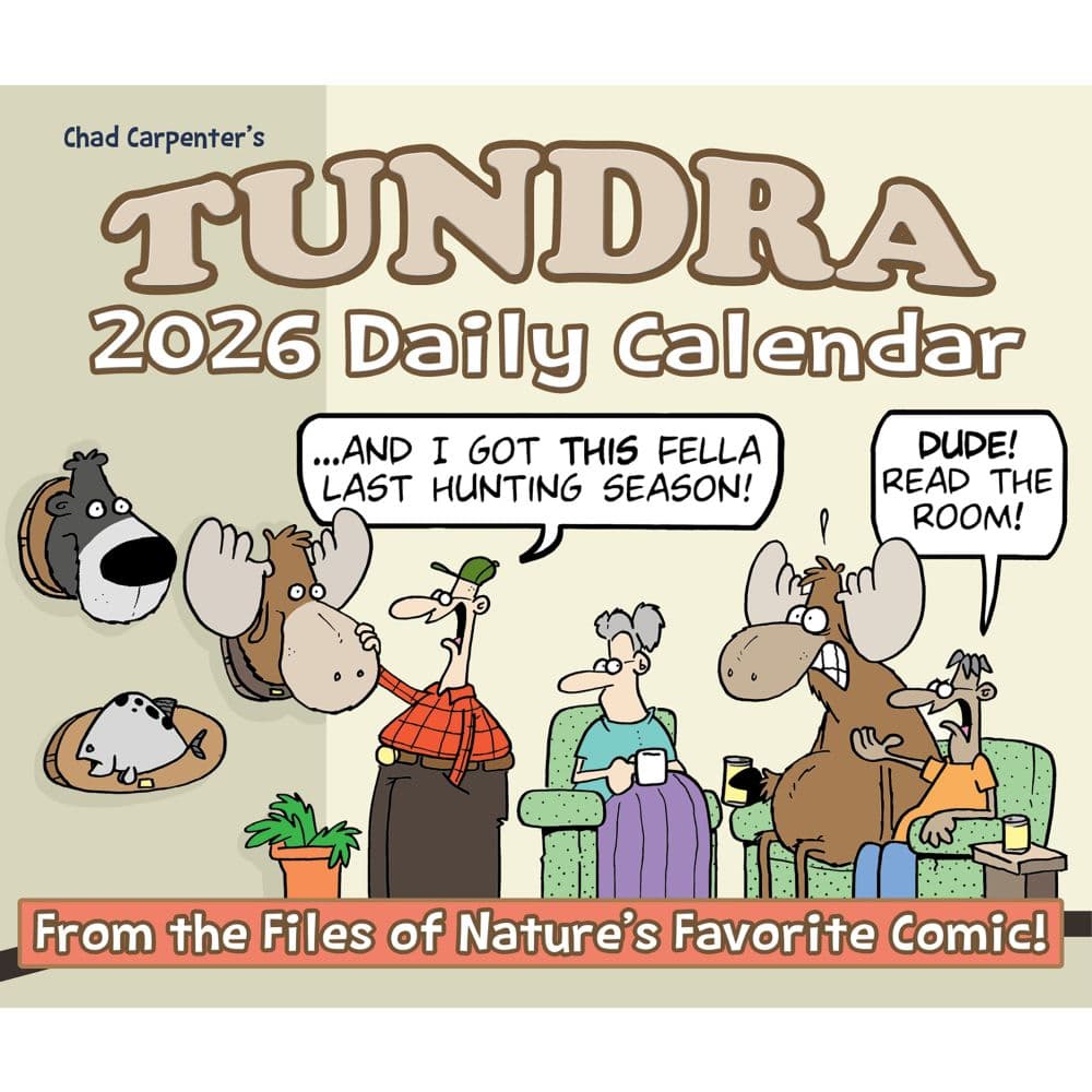 Tundra 2026 Desk Calendar Fourth Alternate Image