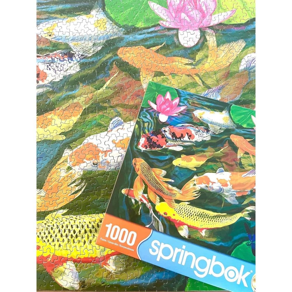 Koi Pond 1000 Piece Puzzle Fourth Alternate Image
