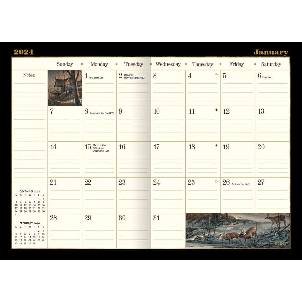 Terry Redlin 2024 Planner Calendars