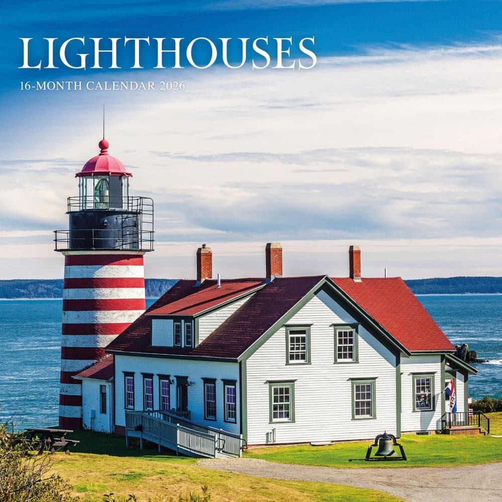 Lighthouses Special Value 2026 Wall Calendar Main Image