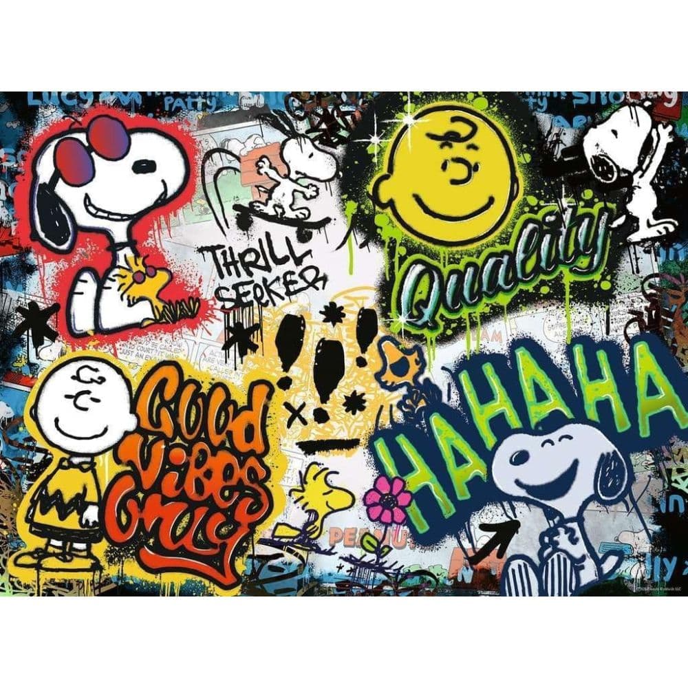 Peanuts Graffiti 500 Piece Puzzle First Alternate Image