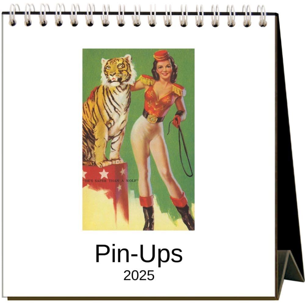 Pin-Ups 2025 Easel Desk Calendar Main Image
