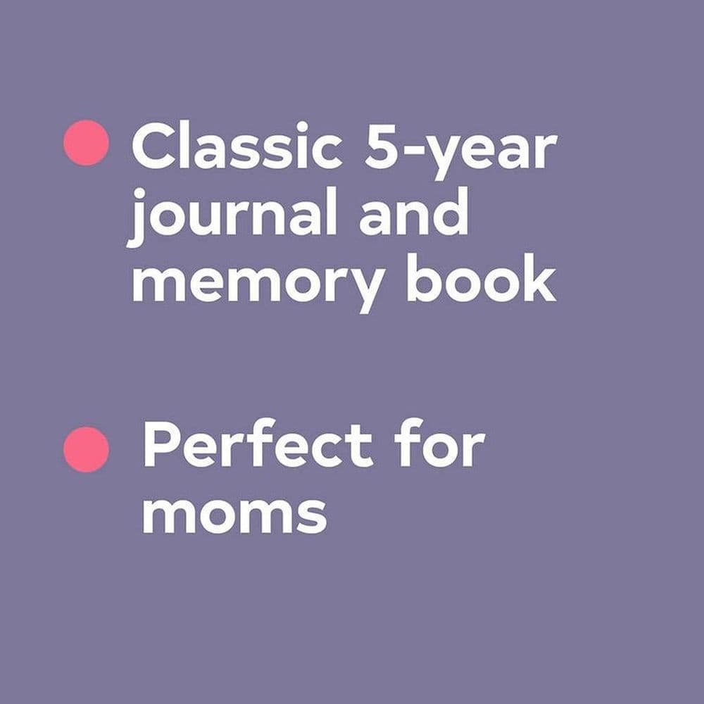 Moms Floral One Line a Day Memory Book Second Alternate Image