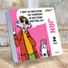 image Maxine 2026 Desk Calendar on a desk