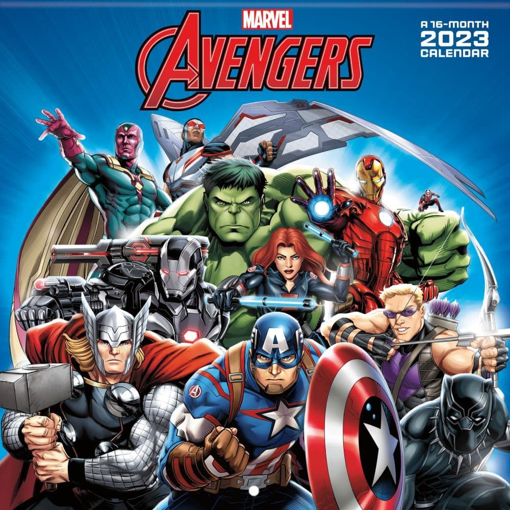 Marvel Avengers 2023 Wall Calendar
