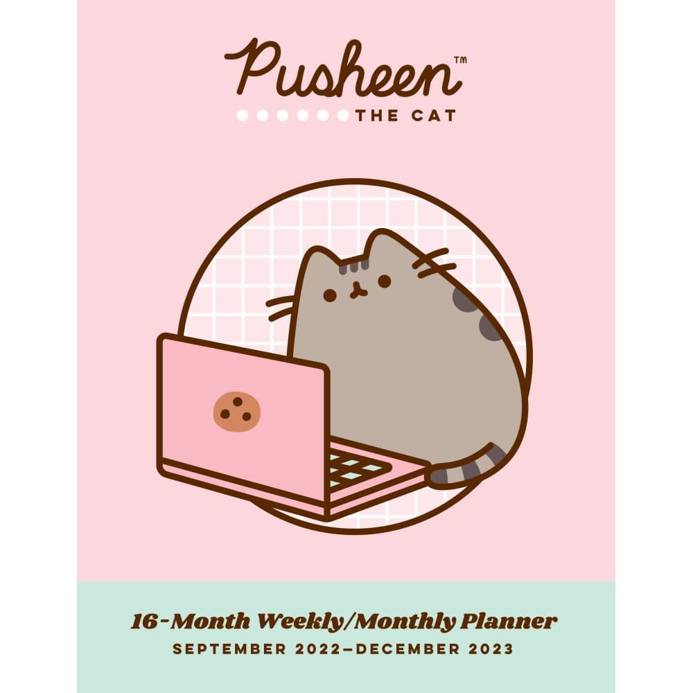 Pusheen 16-Month 2022-2023 MonthlyWeekly Planner Calendar