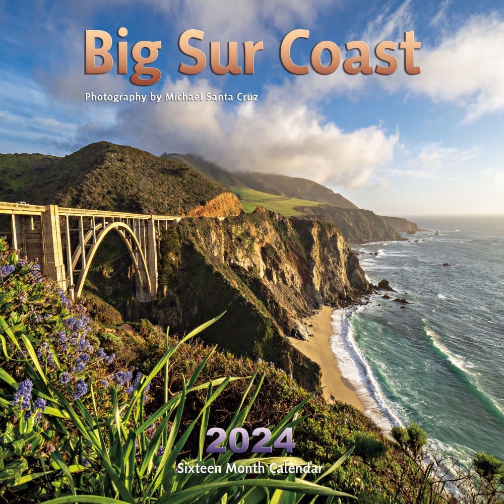 Big Sur Coast 2024 Wall Calendar Main Product Image width=&quot;1000&quot; height=&quot;1000&quot;