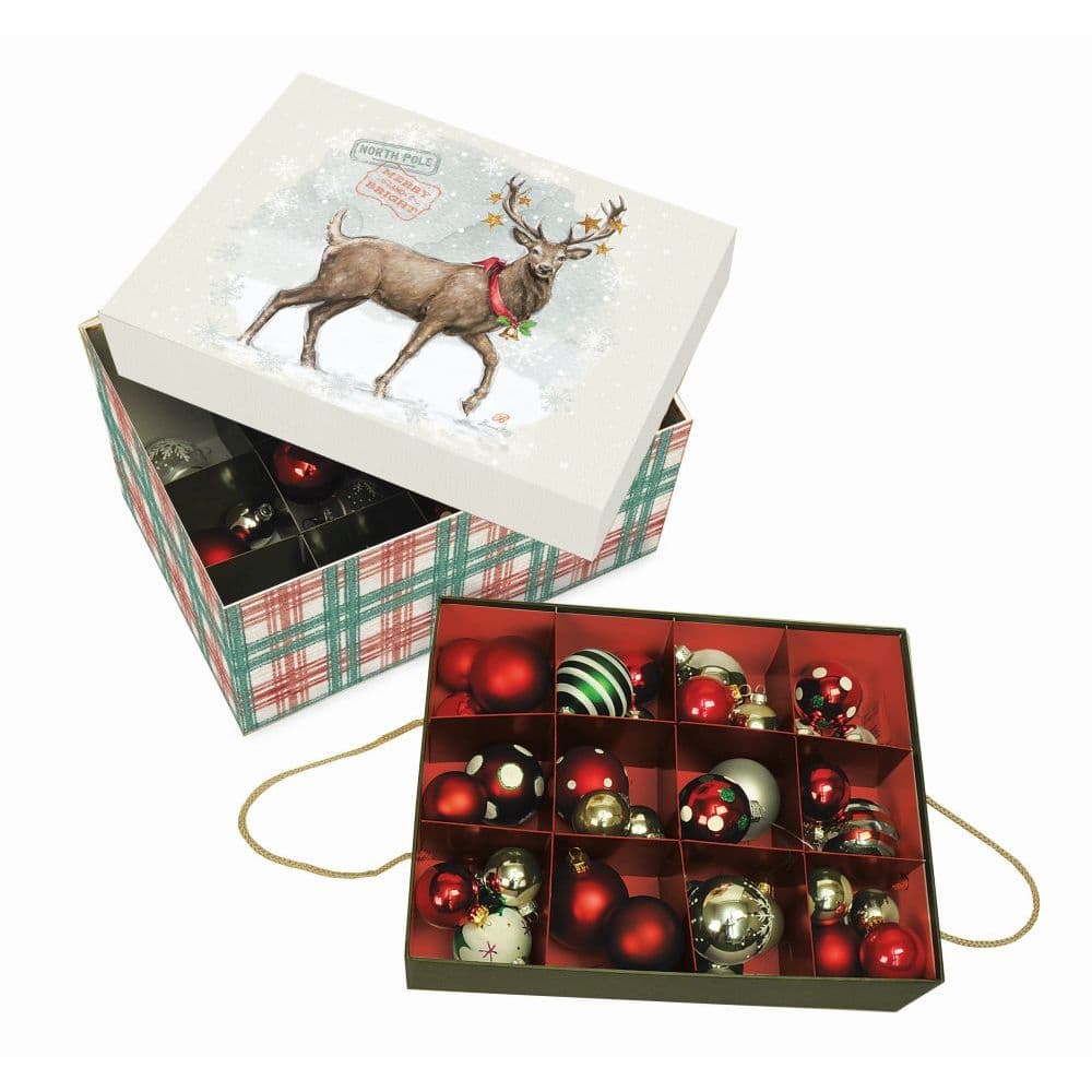 Woodland Christmas Ornament Box by Chad Barrett