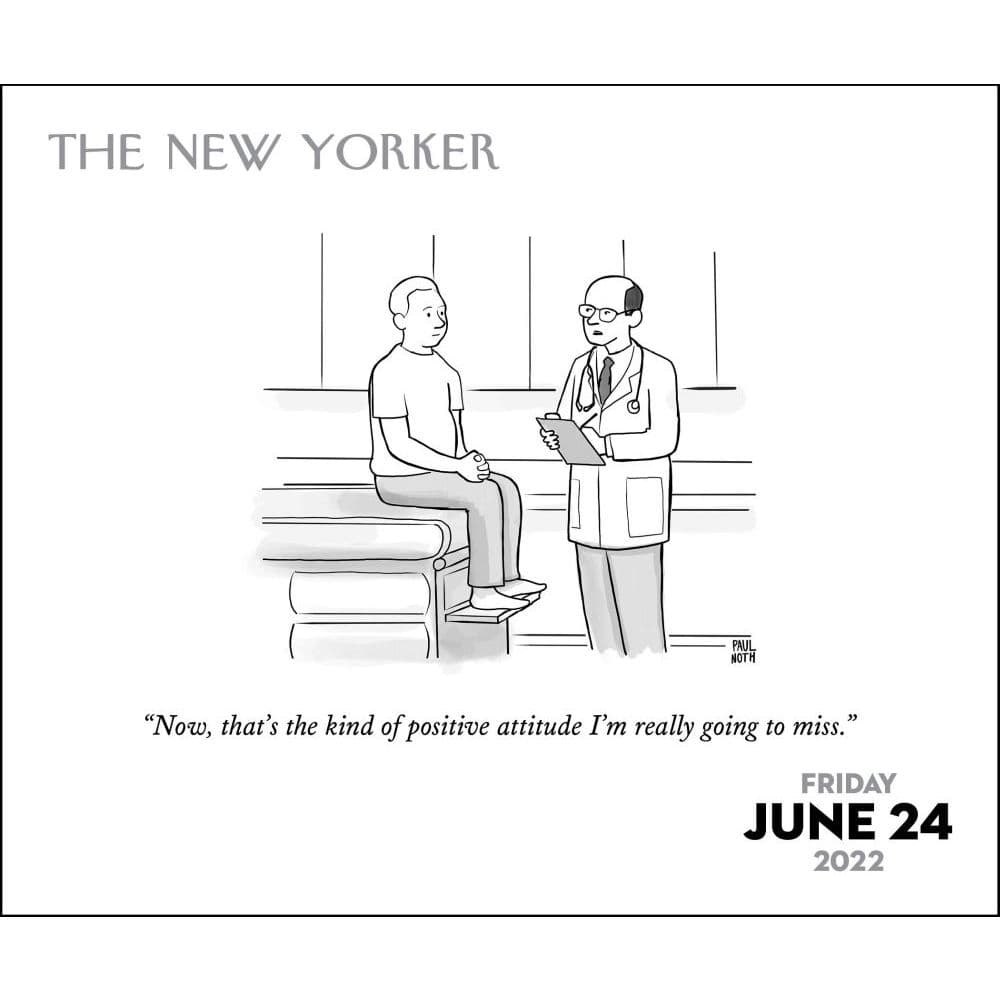 Cartoons From The New Yorker 2022 Day-To-Day Calendar - Calendars.com