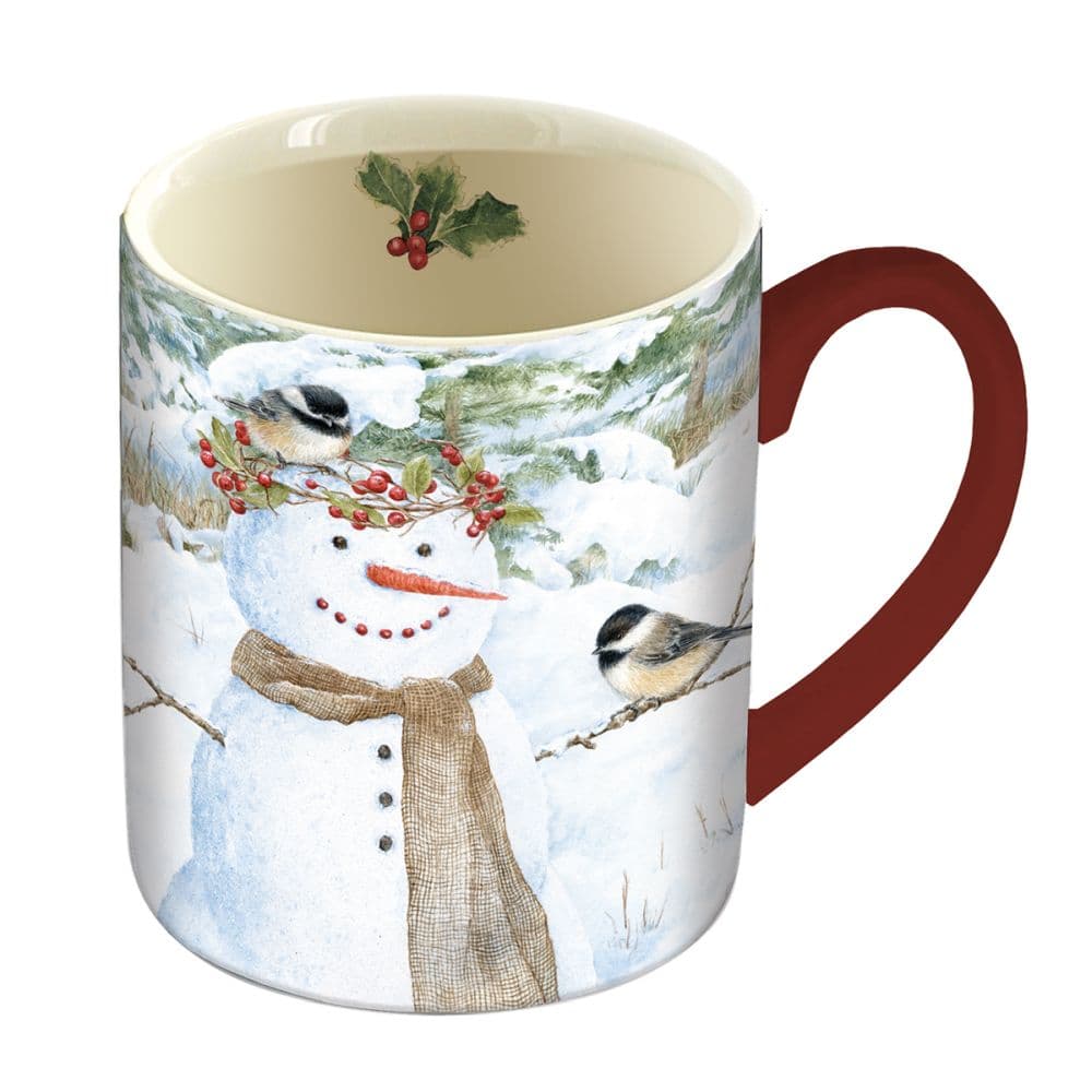 Chickadee Snowman 14 oz. Mug by Jane Shasky First Alternate Image width=&quot;1000&quot; height=&quot;1000&quot;