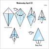 image Origami 2026 Desk Calendar Second Alternate Image