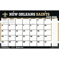 image NFL New Orleans Saints 2026 Desk Pad