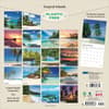 image Tropical Islands 18 Month Plato 2025 Wall Calendar