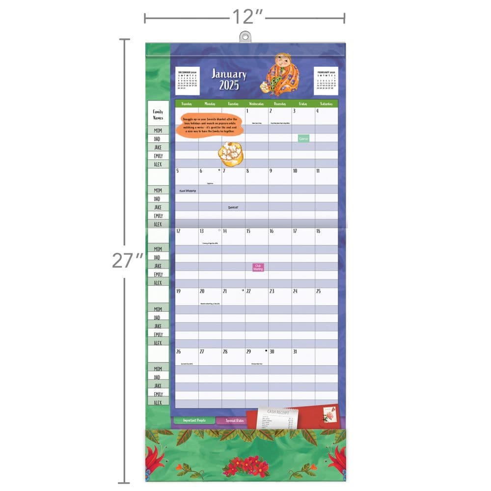 Moms by Cindy Revell 2025 Plan It Wall Calendar Sixth Alternate Image width="1000" height="1000"