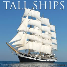 Sailing Tall Boats 2025 Wall Calendar