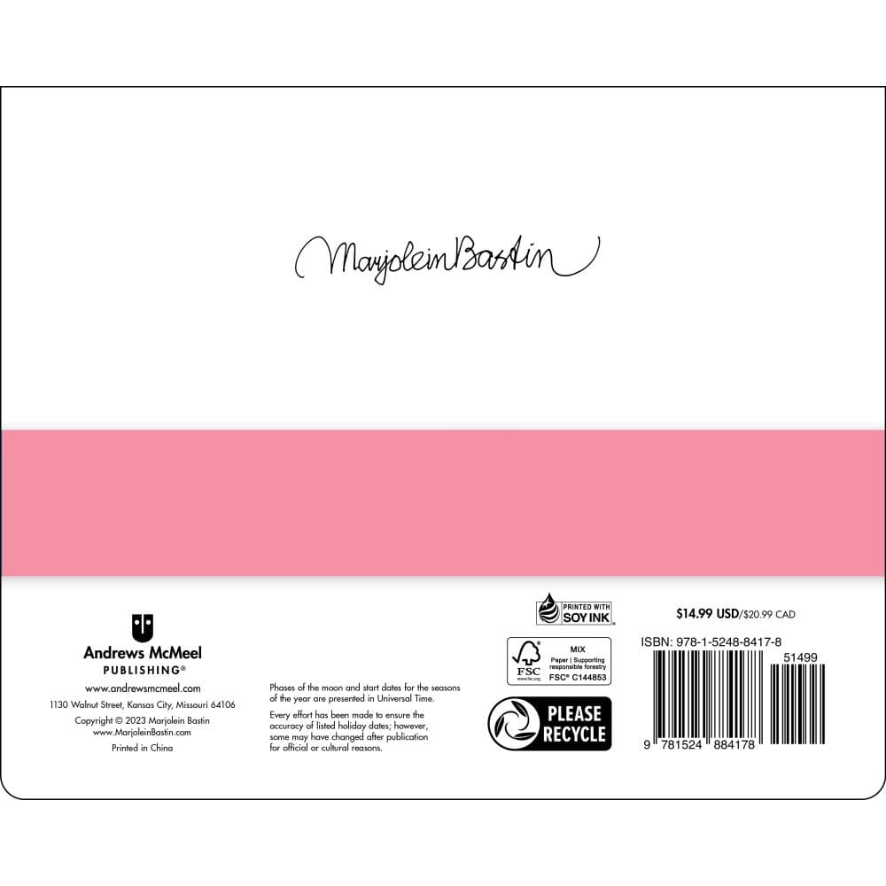 Marjolein Bastin 2024 Desk Pad