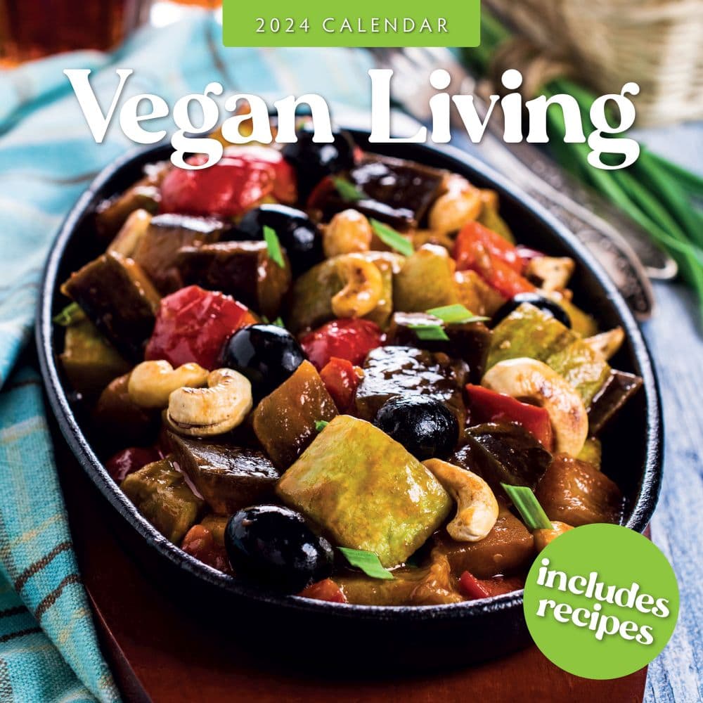 Vegan Living 2024 Wall Calendar