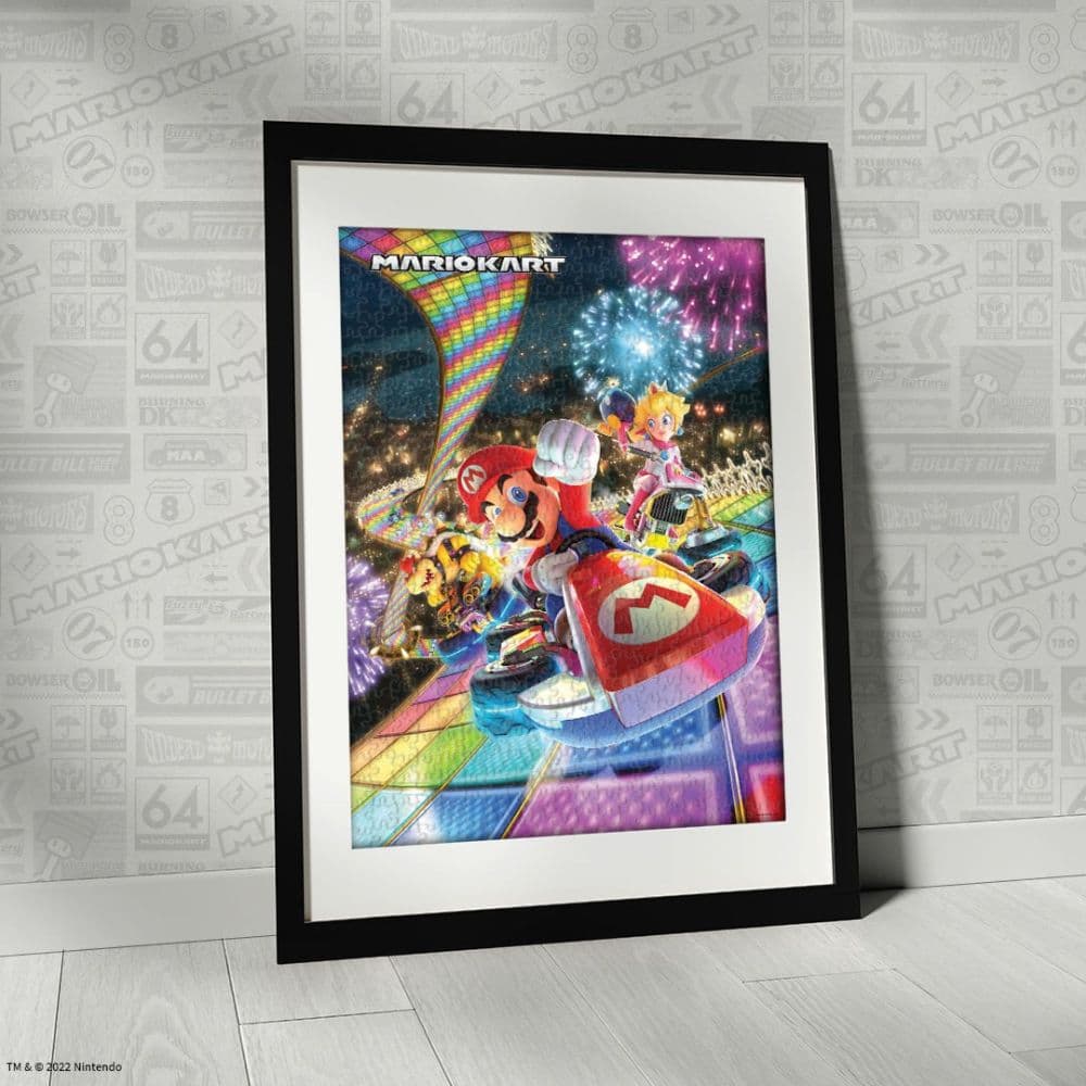 Mario Kart Rainbow Road 1000 Piece Puzzle Third Alternate Image
