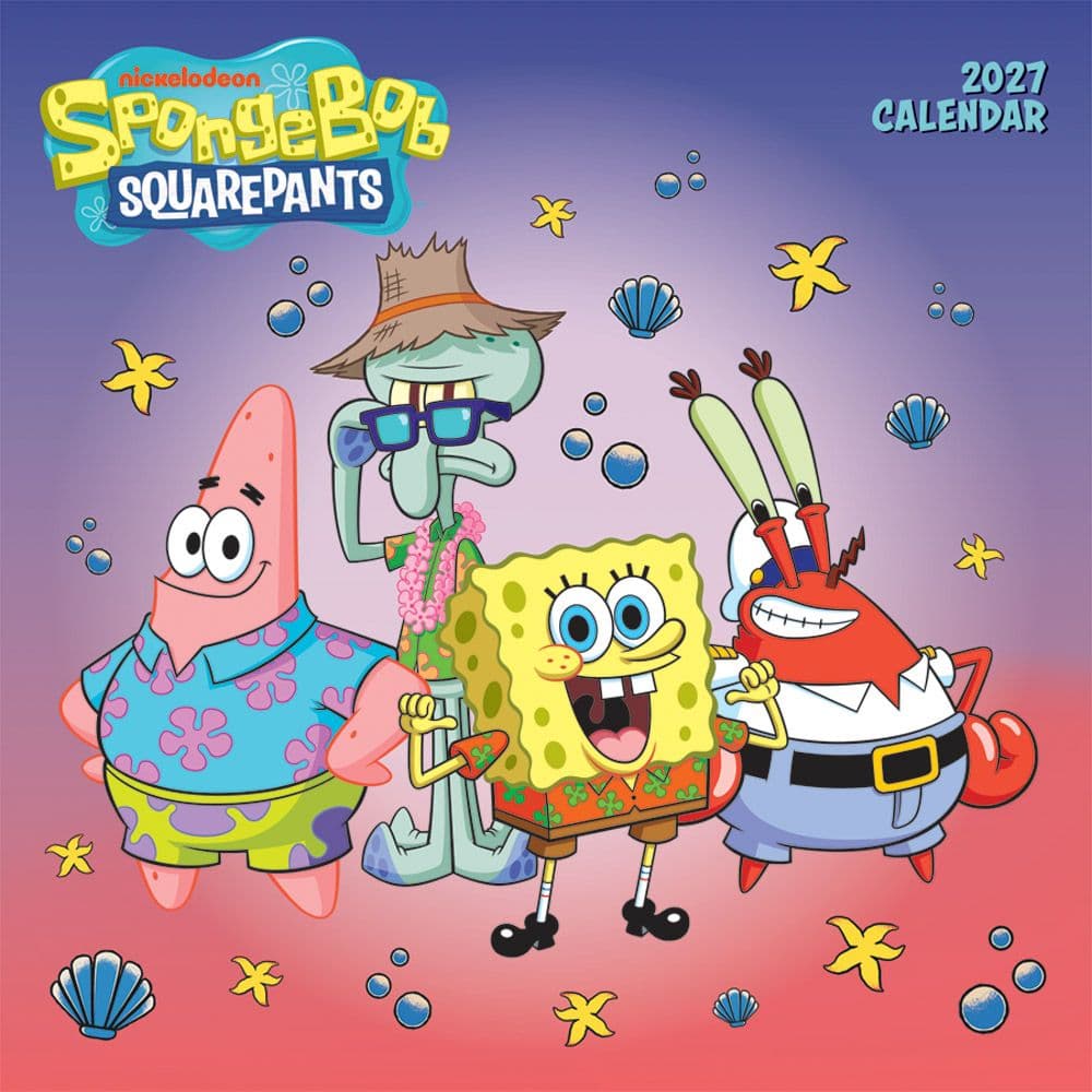image Spongebob Squarepants 2027 Wall Calendar Main Product Image