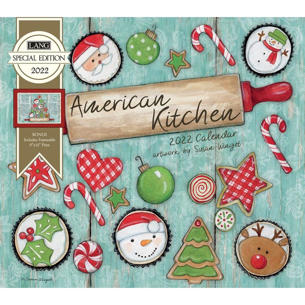 American Kitchen 2022 Special Edition Wall Calendar