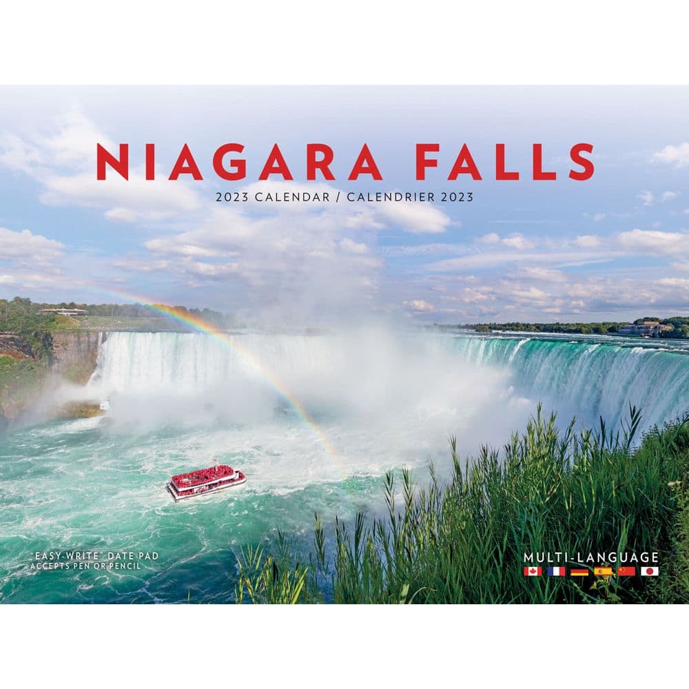 Carousel Calendars Niagara Falls A4 2023 Wall Calendar