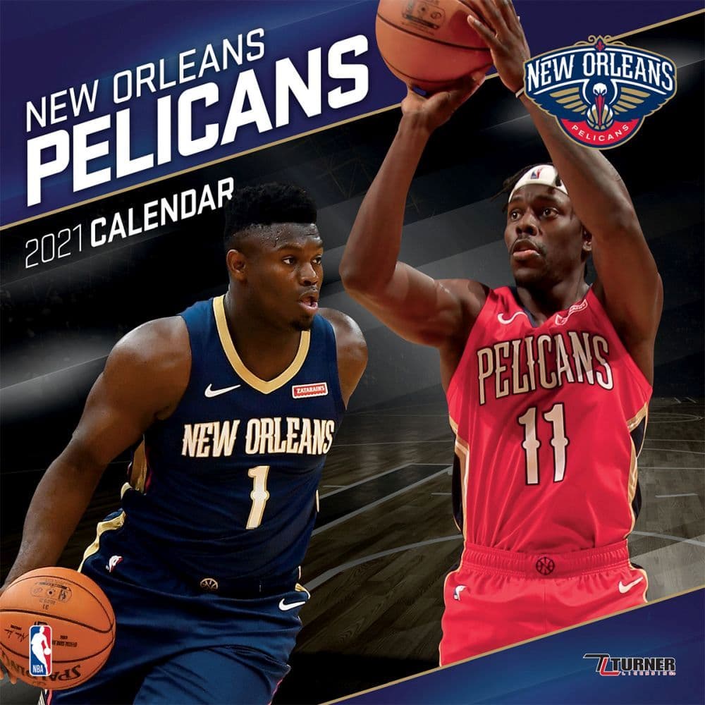 New Orleans Pelicans 2021 calendars