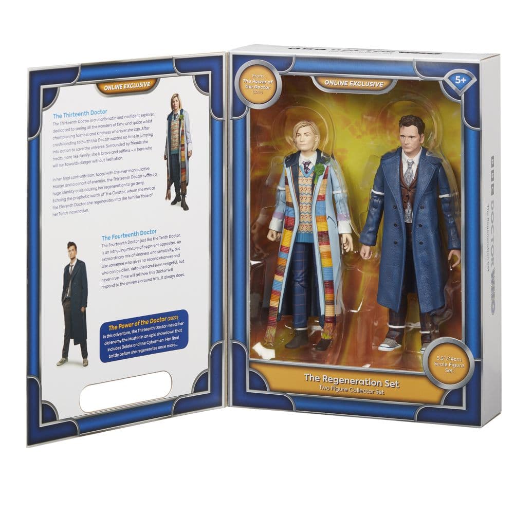 Doctor Who Regeneration Set 13th and 14th Doctors