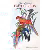 image John Goulds Exotic Birds Poster 2026 Wall Calendar Main Image