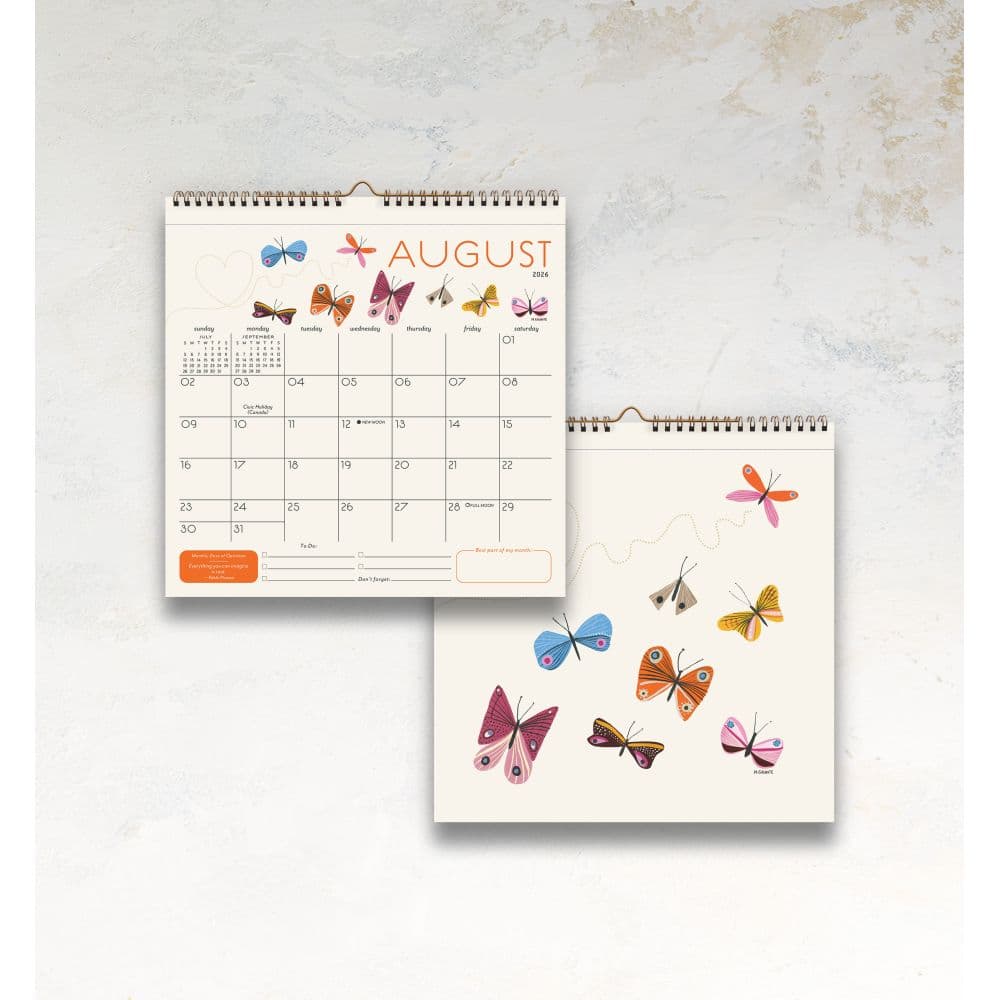 Garden Party Seedlings 2026 Wall Calendar Fourth Alternate Image