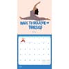 image Yoga Is My Happy Place 2025 Wall Calendar interior 4