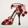 image Fashion Shoe Quilling Birthday Card First Alternate Image width=&quot;1000&quot; height=&quot;1000&quot;