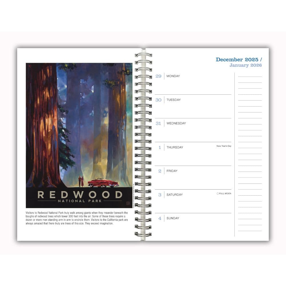 National Parks Classic Posters 2026 Engagement Planner Second Alternate Image