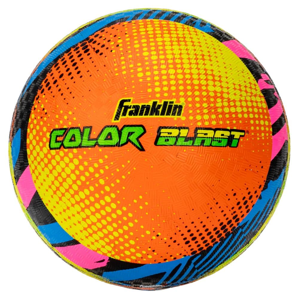 image Franklin Sports Color Blast 8.5-Inch Playground Ball Main Product Image