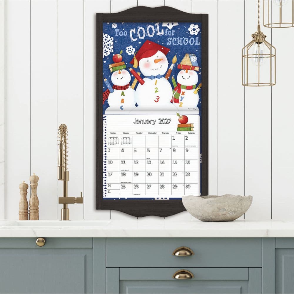 Schoolhouse 2027 Wall Calendar by Susan Winget Sixth Alternate Image