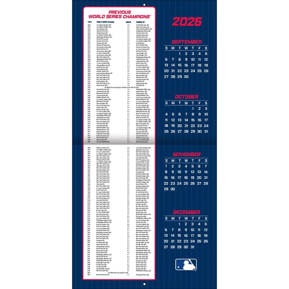 MLB Toronto Blue Jays 2027 Wall Calendar Second Alternate Image