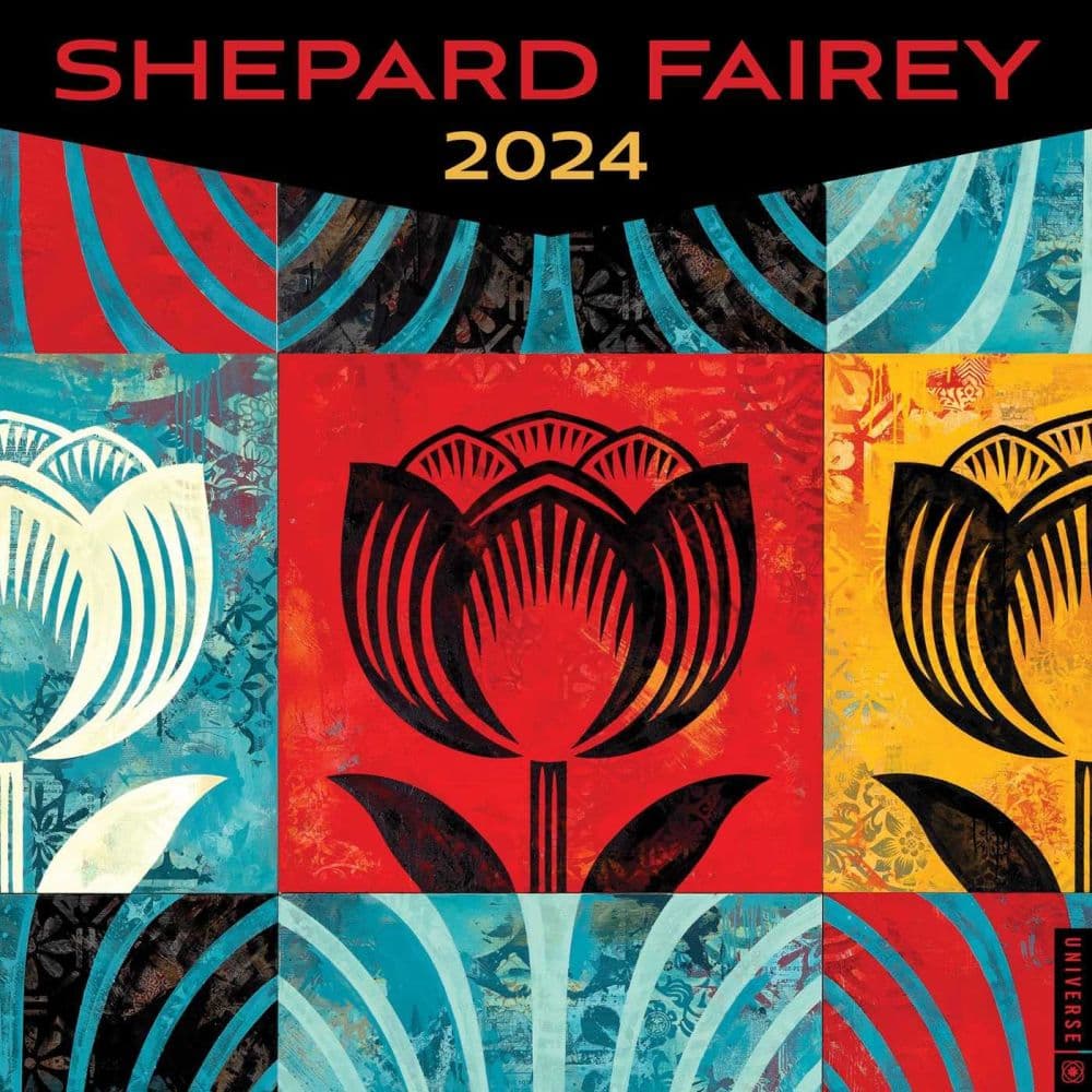 Shepard Fairey 2024 Wall Calendar_Main