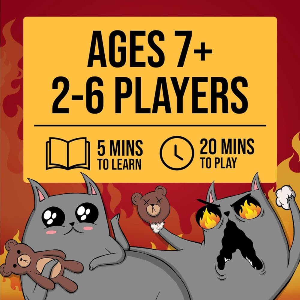 Exploding Kittens Board Game Seventh Alternate Image
