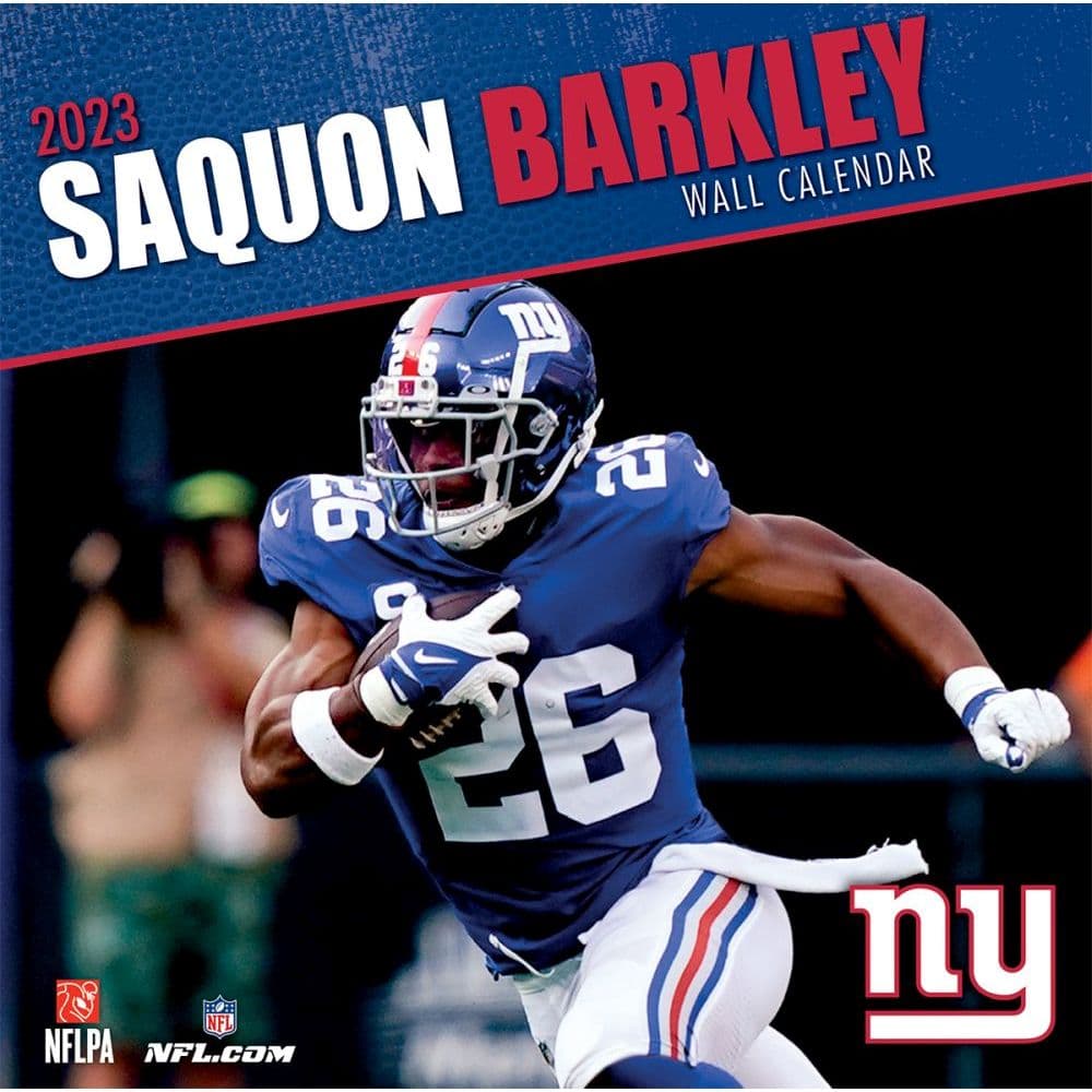 Nfl Calendar 2023 Nfl Saquon Barkley 2023 Wall Calendar - Calendars.com