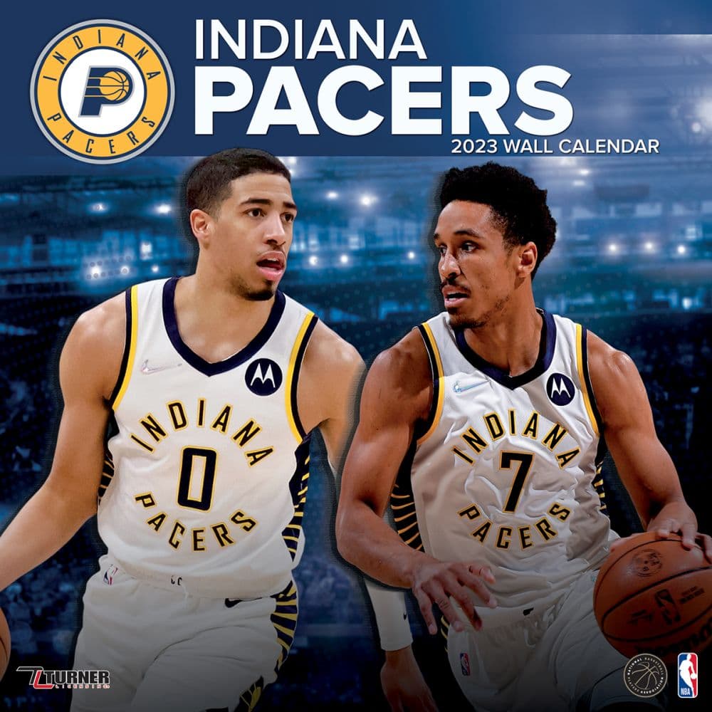Turner Licensing NBA Indiana Pacers 2023 Wall Calendar