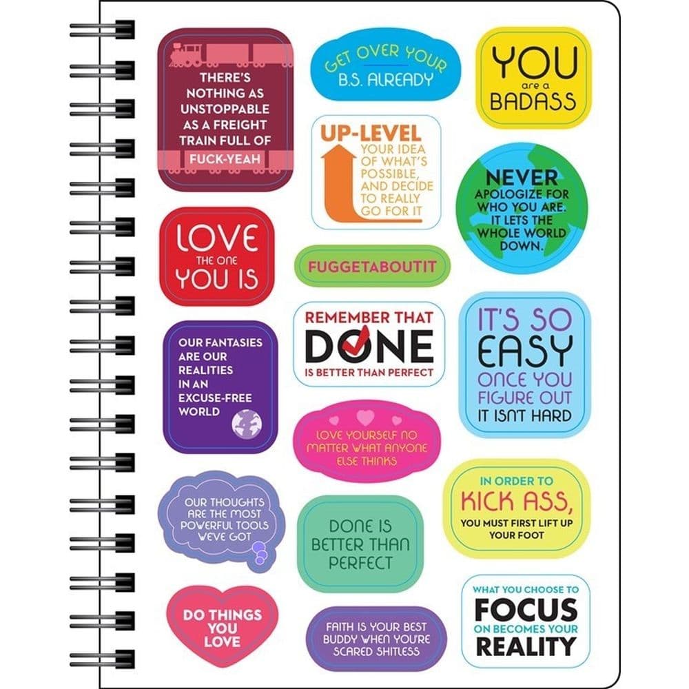You Are a Badass 2027 Planner Eighth Alternate Image
