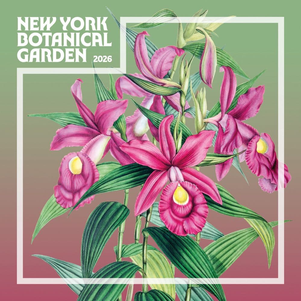 New York Botanical Gardens 2026 Mini Wall Calendar Main Image