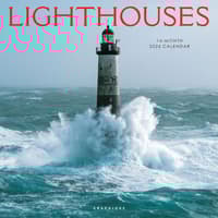 image Lighthouses 2026 Wall Calendar  Main Image