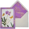 image Purple Orchid Thank You Card Alt1