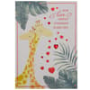 image Giraffe Couple Valentine&#39;s Day Card First Alternate Image width=&quot;1000&quot; height=&quot;1000&quot;