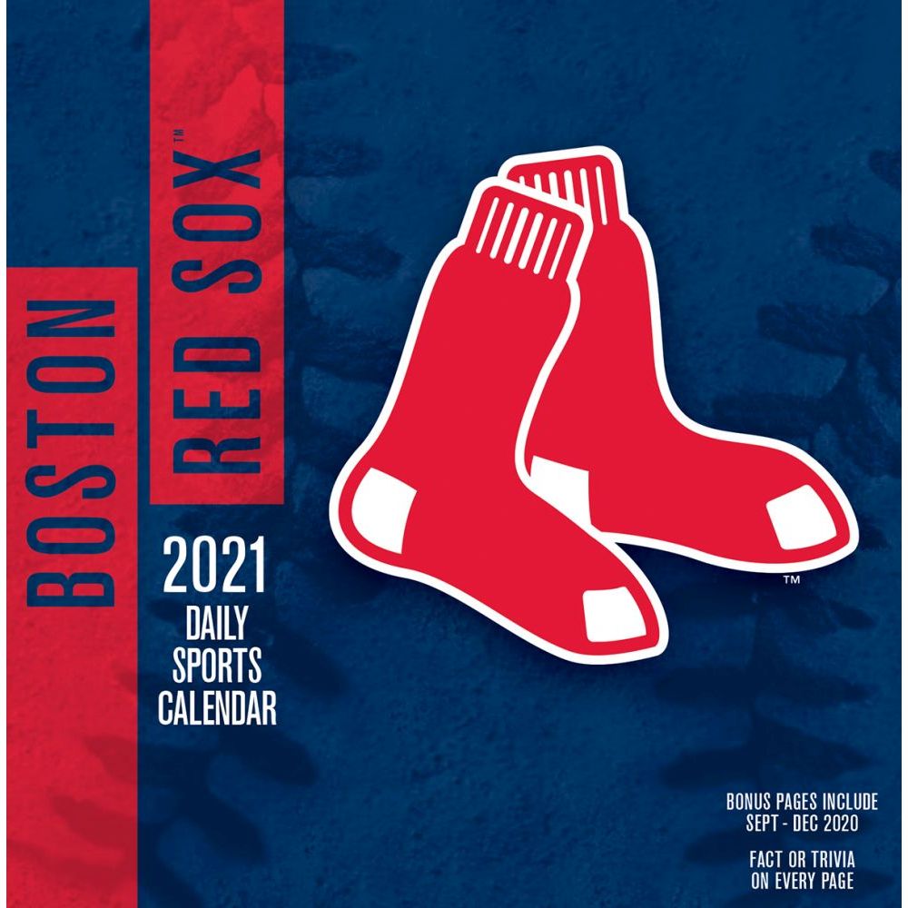 Boston Red Sox Desk Calendar Calendars Com