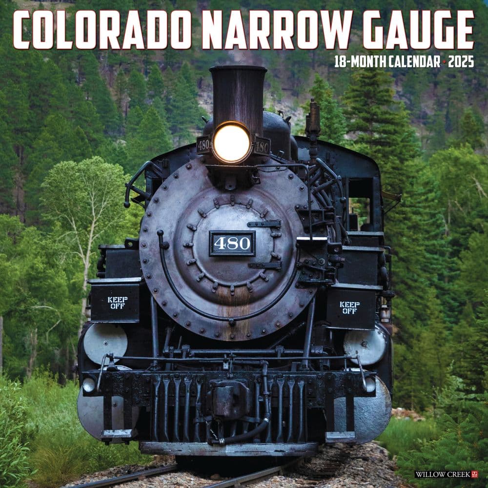 Colorado Narrow Gauge Railroads 2025 Wall Calendar Main Product Image width=&quot;1000&quot; height=&quot;1000&quot;