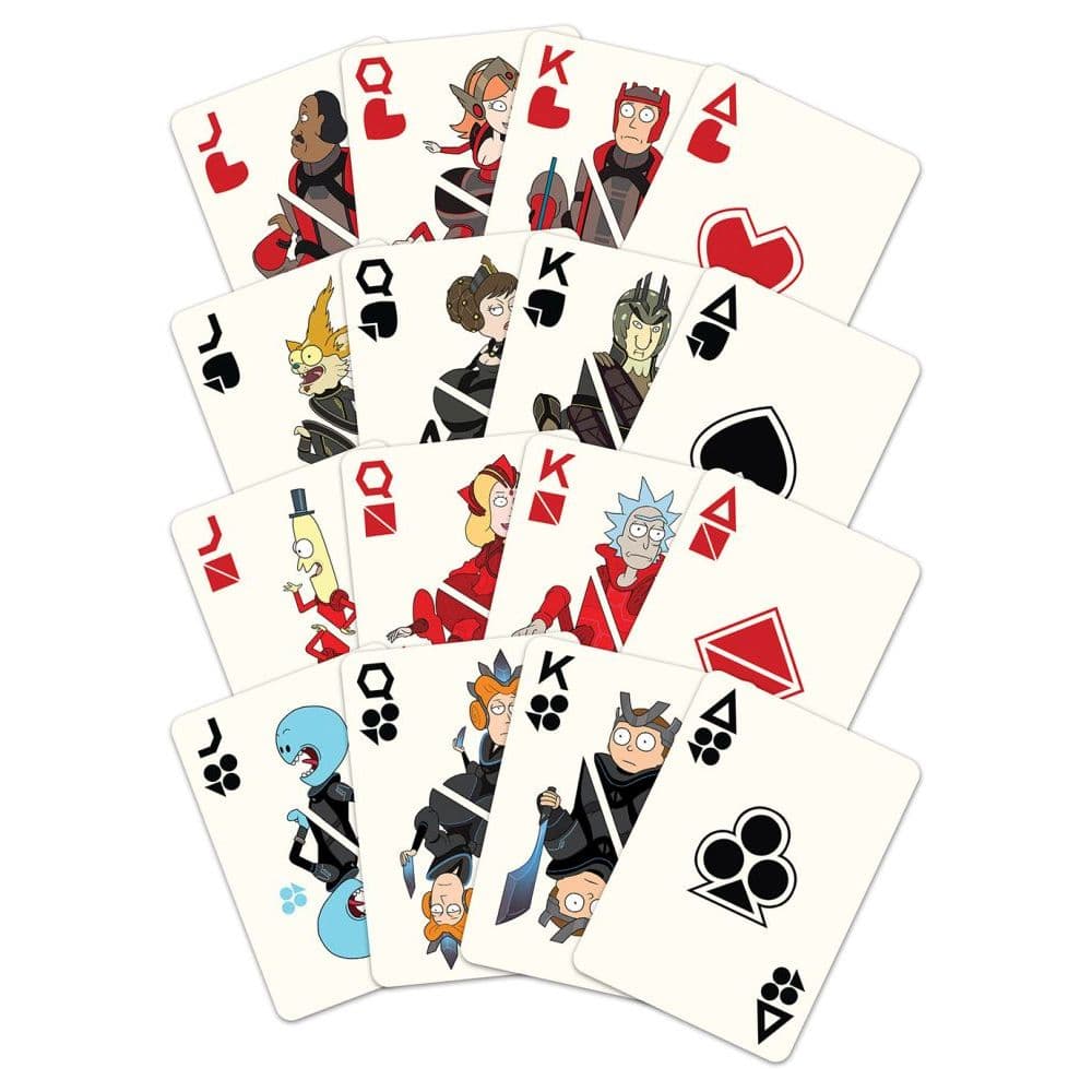 Rick and Morty Playing cards in Tin Alternate Image 2