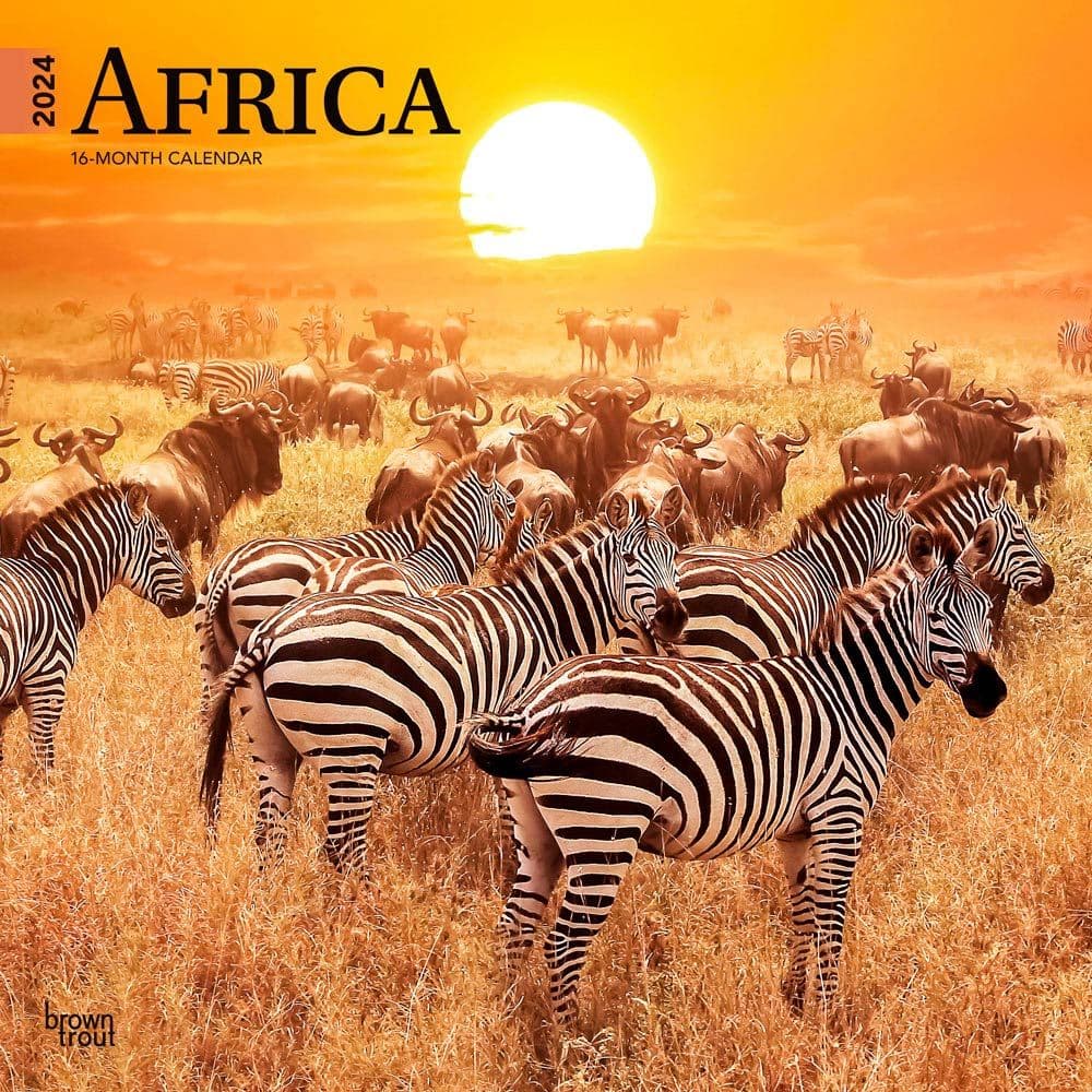 Africa 2024 Wall Calendar Main Product Image width=&quot;1000&quot; height=&quot;1000&quot;