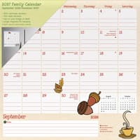 image Family Design 2027 Magnetic Desk Calendar Main Product Image